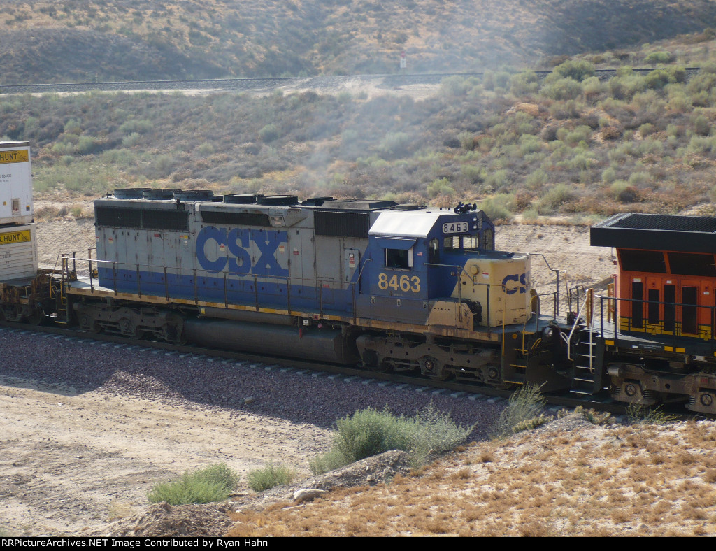 Rare YN2 SD40-2 at Hill 582